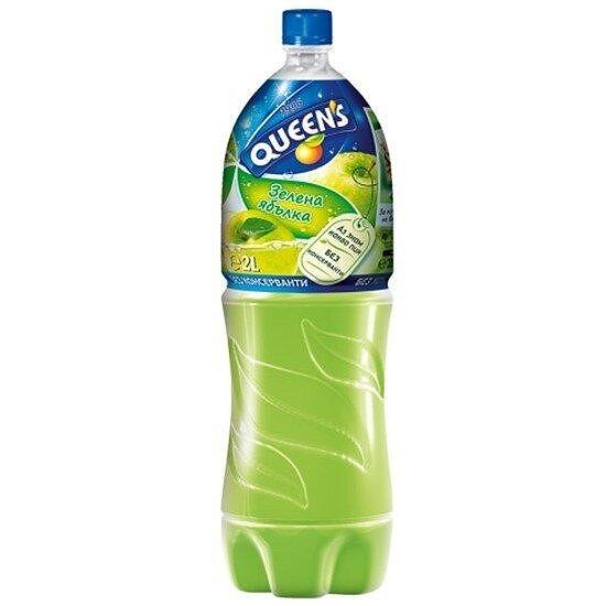 НАТ.СОК КУИНС КУУЛ СИ 2Л. ЗЕЛЕНА ЯБЛКА - ЦЕНА ЗА БР.
