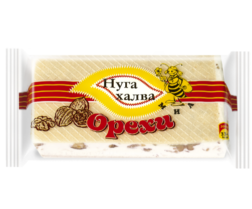НУГА ХАЛВА МИА С ОРЕХИ 200 ГР. *20 БР. - ЦЕНА ЗА БР.