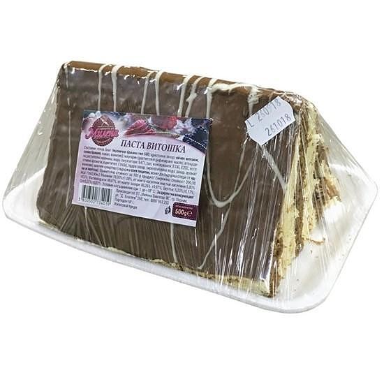 ПАСТА ВИТОШКА 500ГР. СПАРТАК - ЦЕНА ЗА БР.