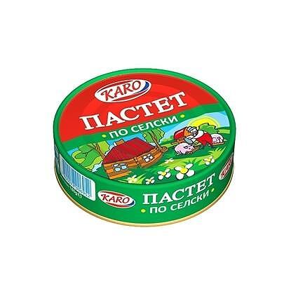 ПАСТЕТ КАРО 180*56/ ПО СЕЛСКИ - ЦЕНА ЗА БР.