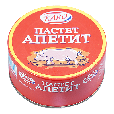ПАСТЕТ КАРО 300*40 АПЕТИТ - ЦЕНА ЗА БР.