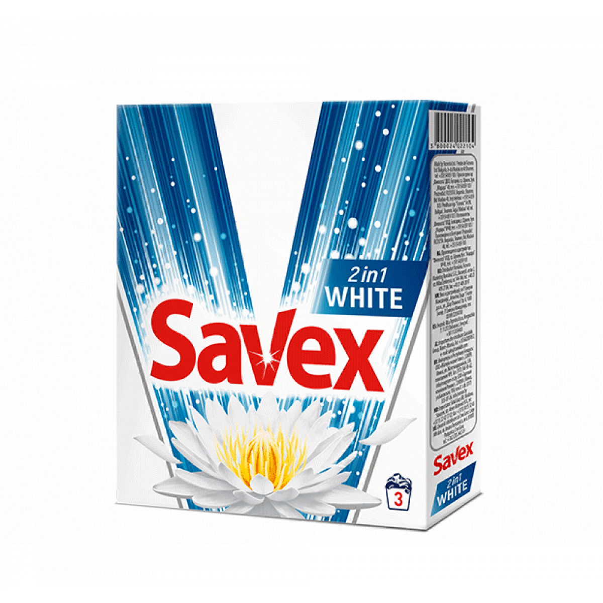 ПРАХ САВЕКС 300 ГР.2/1 WHITE СИН