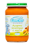 ПЮРЕ АСОРТИ ЗЕЛЕНЧУЦИ С МАСЛО ГАНЧЕВ - ЦЕНА ЗА БР.