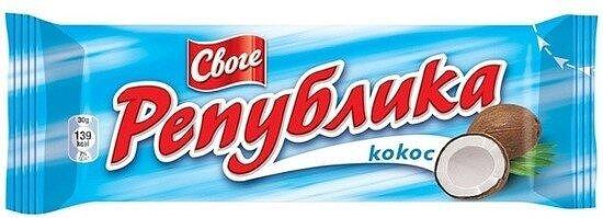 РЕПУБЛИКА 30*24/КОКОС - ЦЕНА ЗА БР.