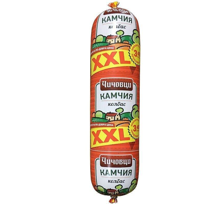САЛАМ КАМЧИЯ 800ГР.*6БР. XXL ЧИЧОВЦИ ЦЕНА ЗА БР.