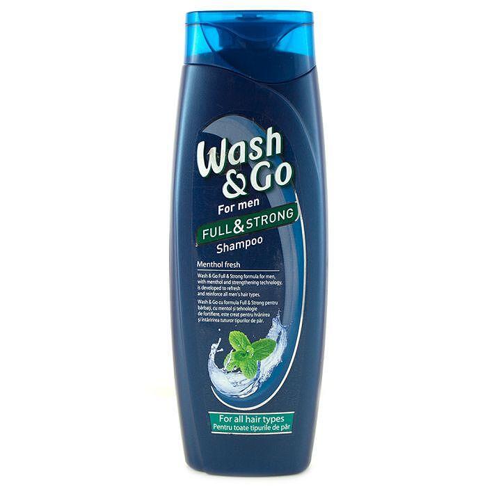 ШАМПОАН WASH AND GO 360 МЛ МЕНТОЛ МЪЖКИ - ЦЕНА ЗА БР.