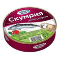 СКУМРИЯ СЛАВЯНА ФИШ ЗАКУСКА 160ГР.*30БР. - ЦЕНА ЗА БР.