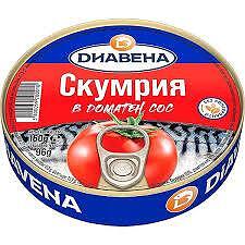 СКУМРИЯ В СПЕЦИАЛЕН ДОМАТЕН СОС 160ГР ДИАВЕНА