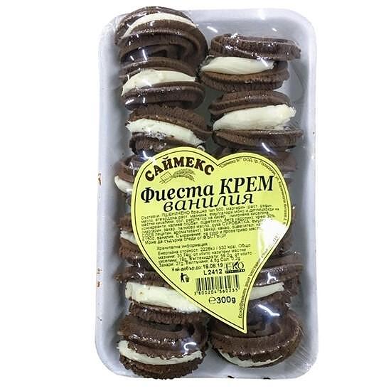 СЛАДКИ ФИЕСТА ВАНИЛИЯ 300ГР. САЙМЕКС