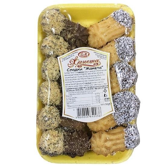 СЛАДКИ ЖАНЕТА 0.300 ГР.*15 БР. - ЦЕНА ЗА БР.