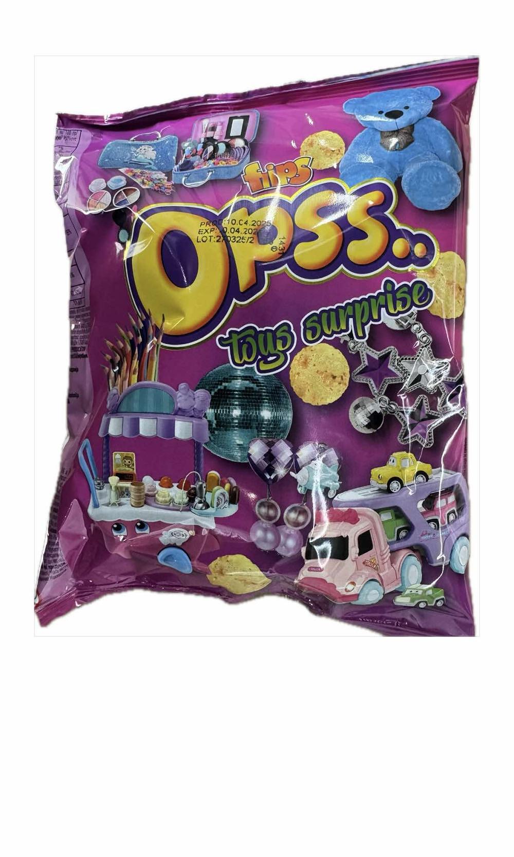 СНАКС ОПСС  ИГРАЧКА  МОМИЧЕ 25 ГР.