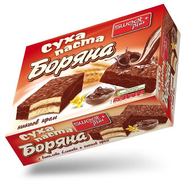 СУХА ПАСТА БОРЯНА ВАНИЛОВА КАКАО 300 ГР.