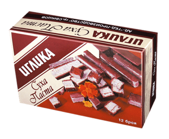 СУХА ПАСТА ИГЛИКА КАФЯВА 420ГР *20 БР. - ЦЕНА ЗА БР.