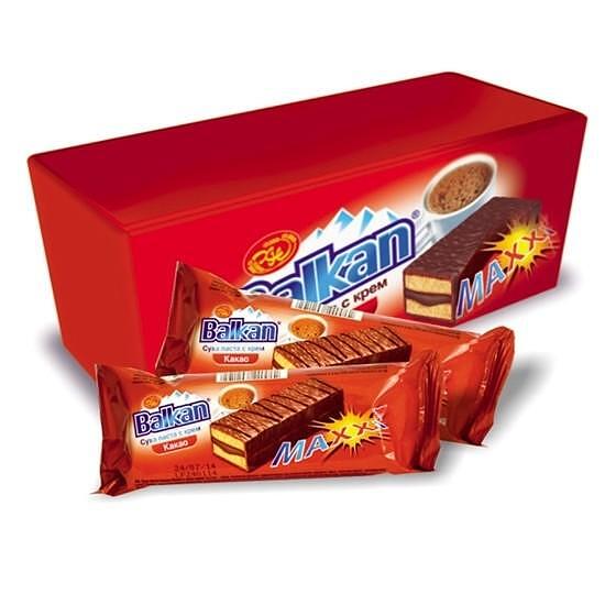 СУХА ПАСТА МАКСИ БАЛКАН - КАКАО 24 ?
 50 ГР.ЦЕНА ЗА КУТИЯ