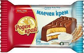 СУХА ПАСТА ШОКОЛАД РОДЕН КРАЙ МЛЯКО 180 ГР * 16 БР