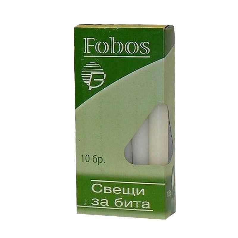 СВЕЩИ ФОБОС БИТОВИ 10БР./15 СМ.