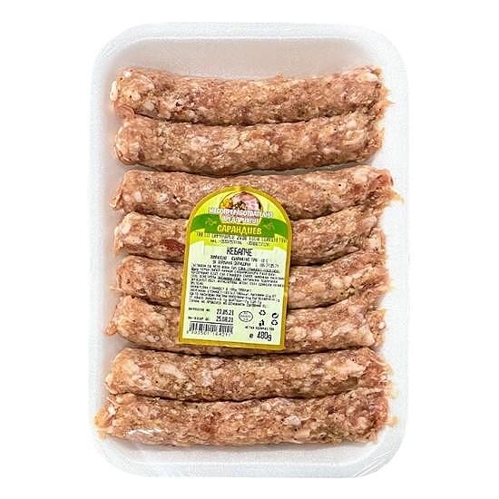СВИНСКО КЕБАПЧЕ 10*60 ГР САРАНДИЕВ