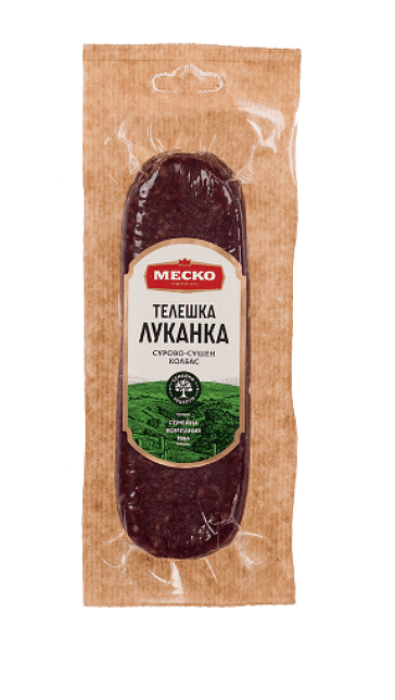 ТЕЛЕШКА ЛУКАНКА 160 ГР. ВАКУУМ - ЦЕНА ЗА БР. - МЕСКО