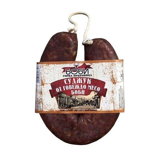 ТЕЛЕШКИ СУДЖУК БОБИ - ЦЕНА ЗА КГ./SUDJUK AUS KALBFLEISCH BOBI -PREIS FÜR EIN STCK.