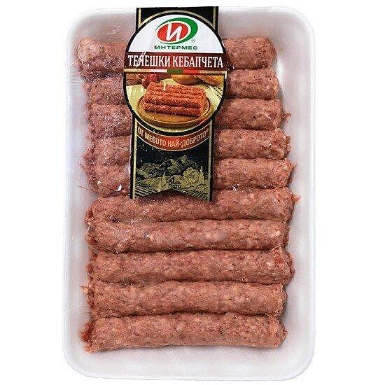 ТЕЛЕШКО КЕБАПЧЕ 60ГР.*10БР. ИНТЕРМЕС/KALBKEBAPTSCHE 60GR.*10STCK. INTERMES