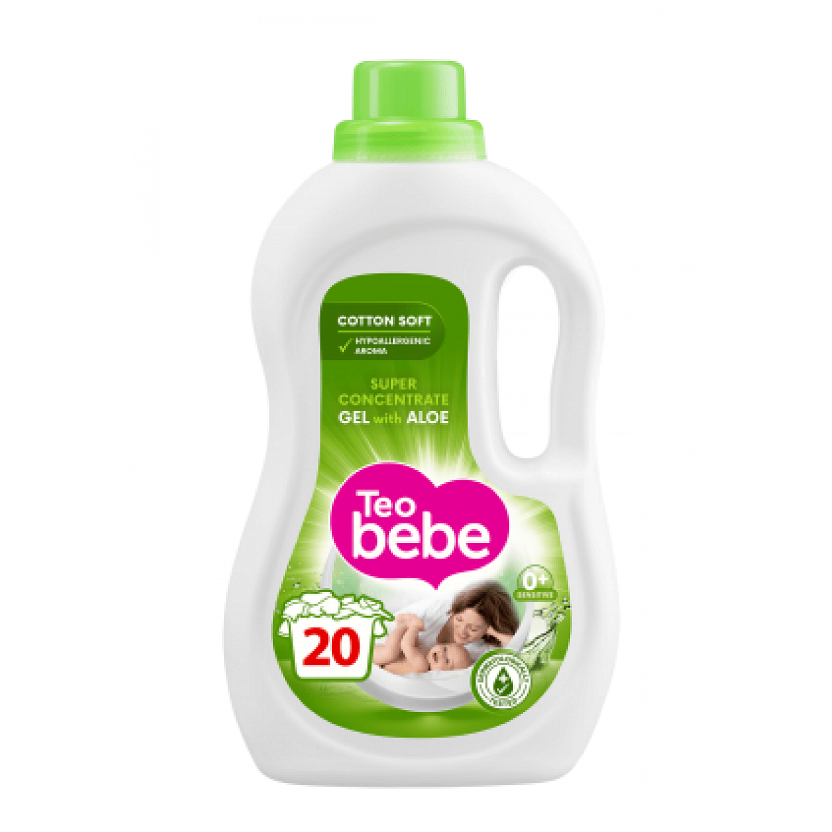 ТЕО БЕБЕ ТЕЧЕН 1.1Л. COTTON ALOE - ЦЕНА ЗА БР.