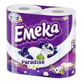 ТОАЛЕТНА ХАРТИЯ ЕМЕКА 4 БР. PARADISE ЛИЛАВА - ЦЕНА ЗА БР.