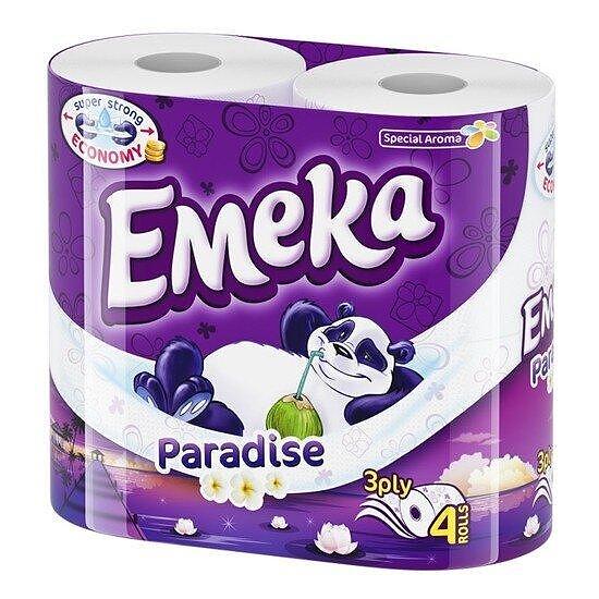 ТОАЛЕТНА ХАРТИЯ ЕМЕКА 4 БР. PARADISE ЛИЛАВА - ЦЕНА ЗА БР.