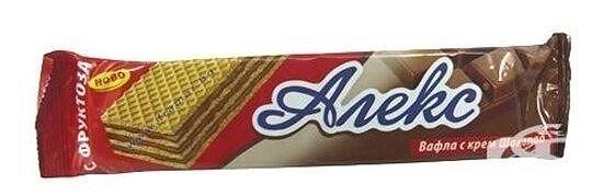ВАФЛА АЛЕКС ДИАБЕТИЧНА БЕЗ ЗАХАР 25ГР*60БР. - ЦЕНА ЗА БР.