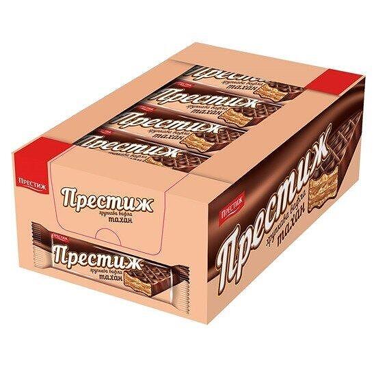 ВАФЛА ПРЕСТИЖ С ТАХАН 30ГР. БОКС - ЦЕНА ЗА КУТИЯ/WAFFEL PRESTIGE MIT TAHAN 30GR. BOX- PREIS FÜR EINE SCHACHTEL