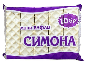 ВАФЛА СИМОНА БЯЛА 265ГР*20*10 БР.