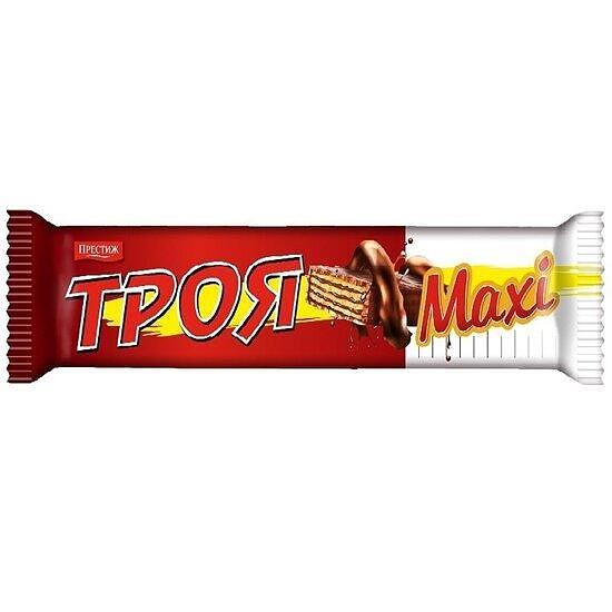 ВАФЛА ТРОЯ МАКСИ 49ГР.*30БР.-ЦЕНА ЗА БР./WAFFEL TROYA MAXI 49GR.*30STCK. PREIS FÜR EIN STCK.