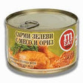 ЗЕЛЕВИ САРМИ С МЕСО И ОРИЗ 0,410*12БР МАРАЙДА